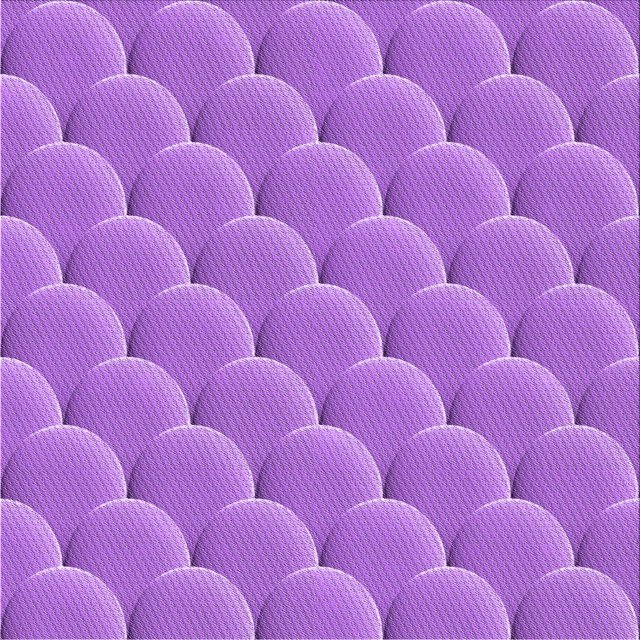 Ahgly Company Machine Washable Indoor Square Transitional Heliotrope Purple Area Rugs, 4' Square