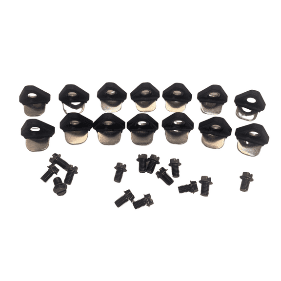 Markwort Metal Baseball Replacement Cleats, Set of 14