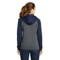 thumbnail image 3 of SPORT-TEK LADIES SPRT_WICK VRSTY FLC FULL-ZIP HOODED JKT F20, 3 of 3