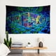 thumbnail image 2 of Tapiz de pared de estilo geométrico, cubrecama, manta decorativa para el hogar 70x90 pulgadas, 2 of 7