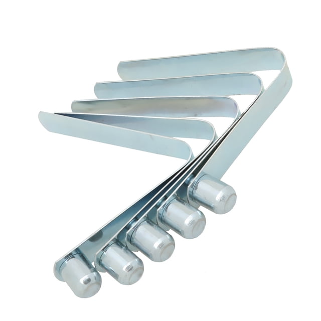 5pcs Empuje La Paleta Del Kajak Botón Rápido Toldo De Tienda De Campaña Sólida 8mm único mm x 10 mm Sunnimix Kayak Paddle Push Snap Clip