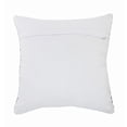 thumbnail image 6 of Laddha Home Designs Handwoven Chevron Striped Cotton Throw Pillow Cover - 18" - Gray and Blue - Set, 6 of 9