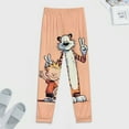 thumbnail image 4 of Calvin And Hobbes Men's Sleeping Pants Soft Pajama Lounge Pants Casual Sleep Pants 5XL, 4 of 7