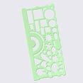 thumbnail image 4 of YAOMOBB Wavy Line Ruler Clear Geometric Drawing Ruler Set Multifunctional Easy to Use Protractor Straightedge, 4 of 6