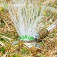 thumbnail image 5 of 360 Degree Metal Circular Pattern Sprinkler For Yard Lawn Watering - Green - 2 Pieces, 5 of 5