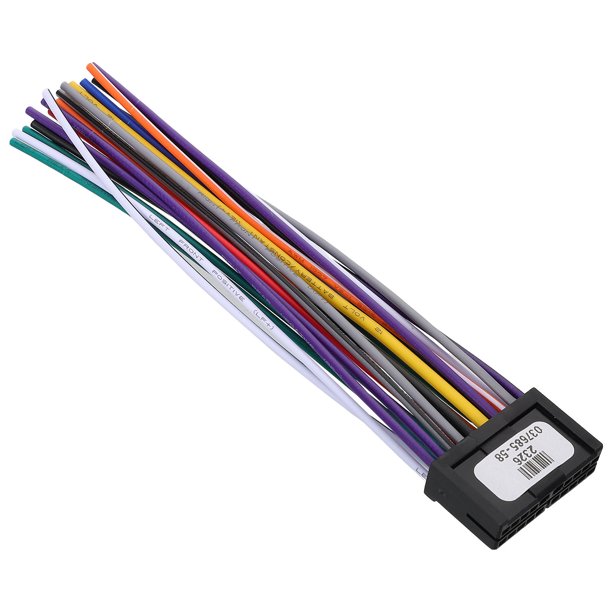 BRIGHTFUFU Adaptador De Arnés De Cable Para Radio Y Bocina Con Rendimiento Estable Y Alta Durabilidad
