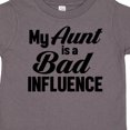 thumbnail image 4 of Inktastic My Aunt is a Bad Influence Boys or Girls Toddler T-Shirt, 4 of 5