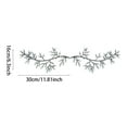 thumbnail image 3 of XDDST 1 Pair Metal Tree Leaf Wall Decor Vine Olive Branch Art Wrought Scroll Sculptures Above The Bed Living Room Outdoor Decoration, 3 of 6