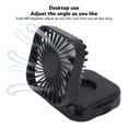 thumbnail image 4 of Portable Fan Lightweight Durable 3 Speeds Adjustment USB Rechargeable For, 4 of 8