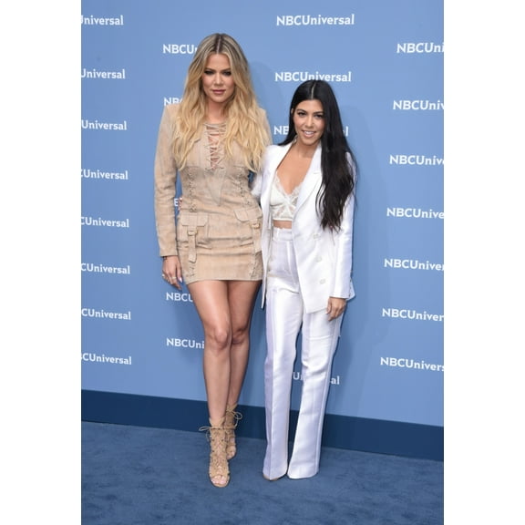 Khloe Kardashian, Kourtney Kardashian At Arrivals For Nbc Upfronts 2016 - Part 2, Radio City Music Hall, New York, Ny May 16, 2016. Photo By Derek StormEverett Collection Celebrity (8 x 10)