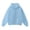 Sky Blue #002, variant on Mens Zip Up Sweatshirts Y2K Hoodies Work Athletic Lightweight Comfortable Vintage Streetwear with Pocket XL