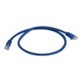 thumbnail image 1 of Monoprice - Câble de Raccordement - RJ-45 (m) à RJ-45 (m) - 2 Pi - UTP - CAT 5e - Sans Accroc, Brin - Bleu, 1 of 2