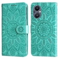 thumbnail image 2 of Funda tipo cartera GANGXUN para OPPO A96 5G , diseño girasol, cuero PU, soporte, cierre magnético, tarjetero, 2 of 5