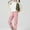 Pink, variant on WILLBEST Girls Clothes Cargo Pants for Girls Boys Cargo Jogger Pants Casual Girl's Elastic Waist Cargo Pants with Pockets