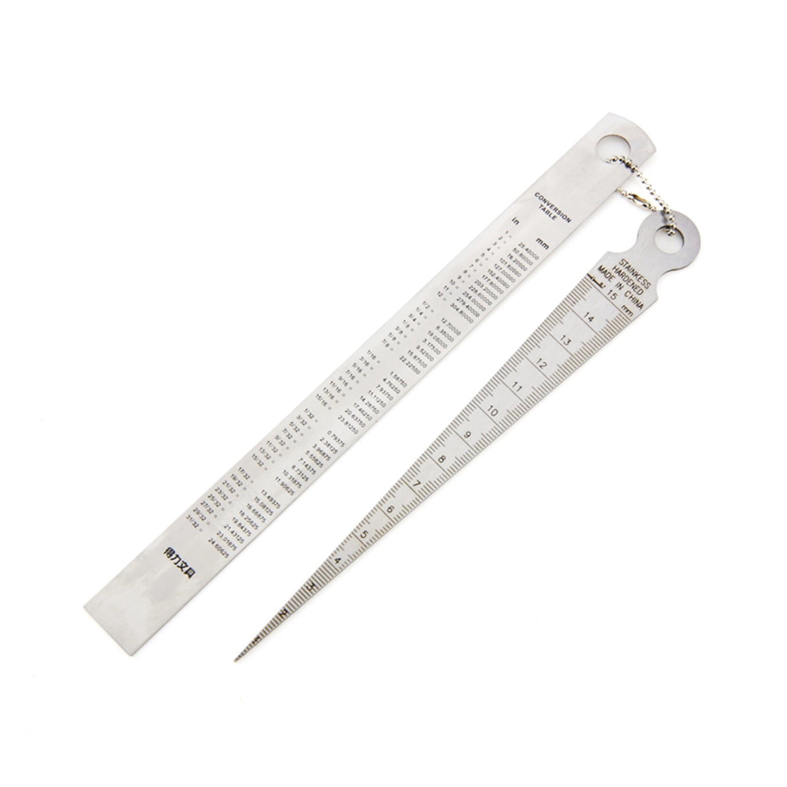 Wedge Feeler Gauge Steel Ruler Fill Gauge Gap Gauge Gap Gauge Probe Set Metric Thickness Set Gap Tool