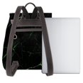 thumbnail image 3 of Balery Black Marble Mochila de Cuero para Mujeres, Gran Capacidad, Bolsa de Viaje Multifuncional, Mochila de Cuero y Bolsa de Hombro para Mujeres, 3 of 4