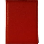 Budd Leather Padfolio, Leather, Red (US 382-9)