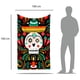 thumbnail image 5 of Cobija Manta Frazada Diseño de Calavera Méxicana Fiestas Patrias Ultra Suave y Ligera, 5 of 5