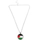 thumbnail image 2 of 2pcs Palestine Necklaces Hanging Pendant Necklace Palestine Pendant Neck Chain Decor, 2 of 3