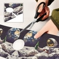 thumbnail image 6 of Yayeee Faucet Mat for Kitchen Sink 30" Diatomite Long Splash Guard Pad, Beige Astronaut, 2 Pack, 6 of 7