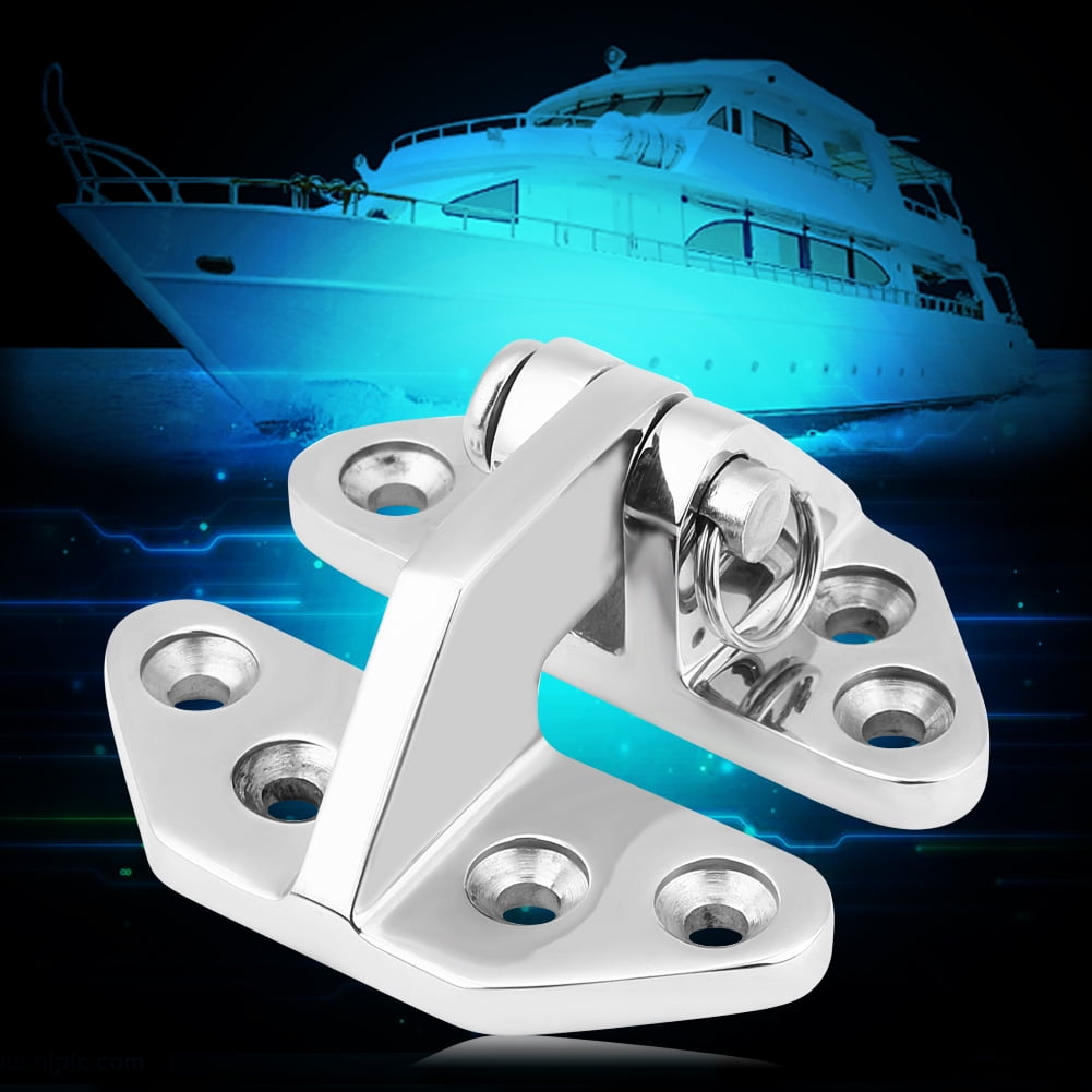 Marine 316 Stainless Steel 2pcs Yacht Boat Hatch Hinge with Removable