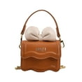 thumbnail image 3 of Bolso de hombro con Bolsos de mujer y niña Bolso de hombro elegante y moderno Marrón Yuyangstore Bolsa de hombro, 3 of 8