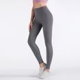 thumbnail image 1 of Pantalones de yoga desnudos de cintura alta, pantalones ajustados a la cadera, lanzados a la cadera, pantalones de entrenamiento de compresión de sudoración elástica de cintura alta Zhivalor  CPB-DE-HJJ-01-8, 1 of 5
