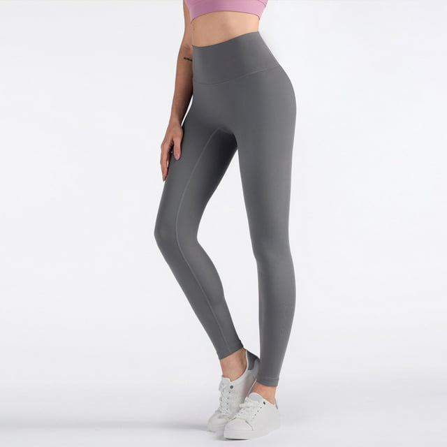 Pantalones de yoga desnudos de cintura alta, pantalones ajustados a la cadera, lanzados a la cadera, pantalones de entrenamiento de compresión de sudoración elástica de cintura alta Zhivalor CPB-DE-HJJ-01-8