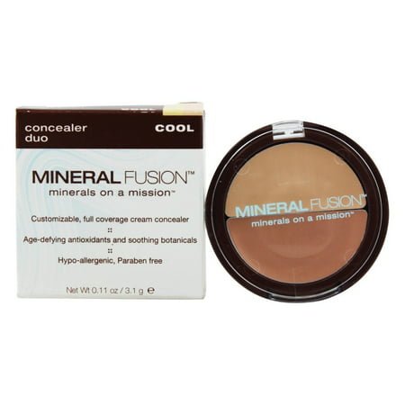 Mineral Fusion - Concealer Duo Cool - 0.11 oz. (Best Mineral Concealer For Acne)