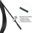 thumbnail image 4 of Uxcell 10Ft Speed Jump Rope Replacement Cable 2.5mm Professional Skipping Rope Steel Wire Blue Black Grey, 4 of 6
