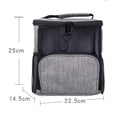 thumbnail image 5 of Large Capacity Hanging Toiletry Bag for Men & Women, Portable Waterproof Bathroom Shower Bag, Organizer Makeup Bag, 5 of 7