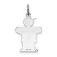 thumbnail image 6 of Auriga Fine Jewelry 14K White Gold Charm for Women (L-25 mm, W-15 mm), 6 of 6