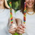 thumbnail image 4 of 6 Jumbo Twisty Rainbow Lollipops Individually Wrapped (Non Broken), Mixed Fruit Flavor 12" Inch Long Suckers Great Party Favors & Holiday Decorations, 4 of 9