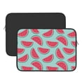 thumbnail image 2 of Pofeuu Watermelon Print Laptop Carrying Case,13-15-Inch Laptop and Tablet, Sleek Design, Durable and Water-Repellent Fabric, Business Casual or School-13 inch, 2 of 8