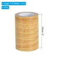 thumbnail image 2 of Uxcell Cinta de Reparación de Grano de Madera 4" x 30' Cinta de Reparación Autoadhesiva Parche de Roble Natural, 2 of 5
