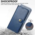 thumbnail image 2 of Estuche de PU Yashi con hebilla redonda magnética azul para Motorola Moto G31/G41, 2 of 2