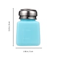 thumbnail image 3 of MasteelfCA 3Pcs 100ml Push Down Alcohol Bottles Empty Dispenser for Nail Polish Remover, 3 of 7
