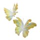 thumbnail image 1 of 2 mariposas artificiales decorativas para fiestas, mariposas gigantes versátiles. Amarillo, 1 of 9