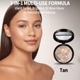 thumbnail image 3 of Baked Luminous Pressed Powder–Glow-Infused Foundation,Highlighter & Setting Powder in One–Color-Correcting,Oil-Control,Long-Lasting Coverage for All Skin Tones, 3 of 9