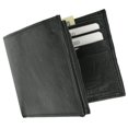 thumbnail image 4 of Premium Leather Bifold Side Flap with Snap ID Card Holder Wallet P 1533, 4 of 7