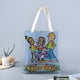 thumbnail image 2 of Cyberchase Bolso de tela con estampado de lienzo para mujer, bolsa de compras reutilizable y estética, con cremallera interior, regalo para mujer, 35 × 40 cm., 2 of 6