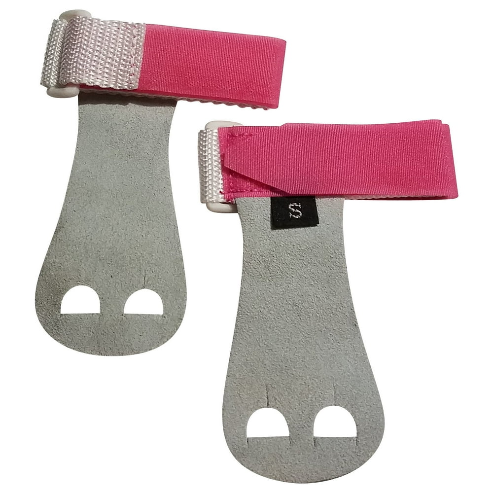 PUSH Athletic Gymnastics Youth Hand Grips (Pink, Small)