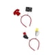 thumbnail image 5 of 2 diademas para el pelo con forma de aro para fiesta de fútbol, ​​para carnaval Uniformes y Rojo Amarillo, 5 of 9