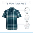 thumbnail image 7 of High Quality Hawaiian Shirts for Men Short Sleeve Aloha Beach Shirt Floral Summer Casual Button Down Shirts Blouses 7YGJAK, 7 of 7