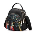 thumbnail image 2 of Mini Mochila de tela Oxford para mujer, morral escolar impermeable para adolescentes, bolsa de viaje multifunción resistente al desgaste, 2023 Fivean unisex, 2 of 2