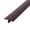 Boston Cherry, variant on Outwater T-Molding 13/16 Inch Teak/Hickory Flexible Polyethylene Center Barb Tee Moulding 25 Foot Coil