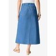 thumbnail image 2 of Roaman's Women's Plus Size Tall Plus Size Easy-Wear A-Line Skirt, 2 of 6