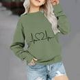 thumbnail image 2 of Asxite Toddler Tops Long Sleeve Sweatshirt Casual Loose Print Fall Winter 1-12 Y, 2 of 5