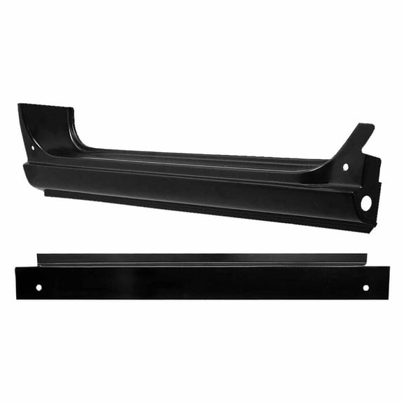 RH Rocker & Backing Panel Kit. Fits 67-72 Chevrolet Suburban, 69-72 Chevy Blazer, 67-72 Chevrolet Pickup Truck CK, 67-72 GMC Suburban, 69-72 GMC Jimmy