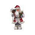 thumbnail image 4 of Decoración navideña de mesa Figura de Papá Noel de mesa para fiesta de cumpleaños navideña 30 centimetros, 4 of 9
